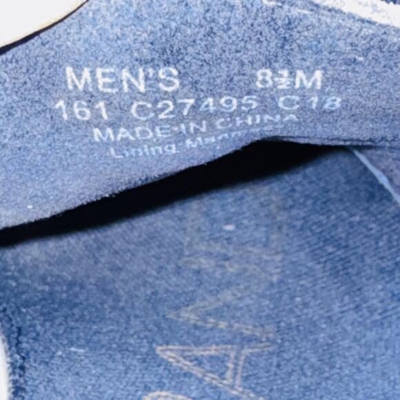 Cole Haan Shoes Mens 8.5 Blue Suede ZerØGrand Wingtip Oxford Perforated Lace Up - Picture 12 of 13